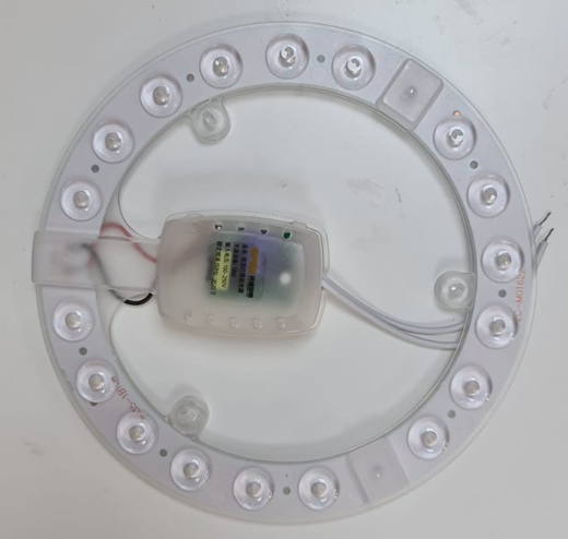 Magnetic Single LED Ceiling Light 18W | Pure White 6000K