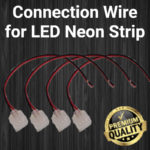 Waterproof Connection LED Neon Strip Light wire