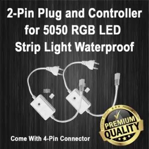 2-Pin Plug and Controller (Waterproof)