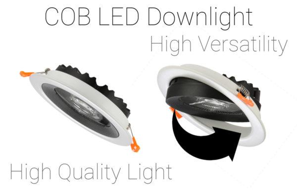High Quality COB LED Ceiling Light LED Downlight 3W 6W 9W 12W 1