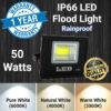 IP66 COB Flood Light 50W Rainproof
