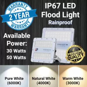 IP67 LED Flood Light 50W Rainproof