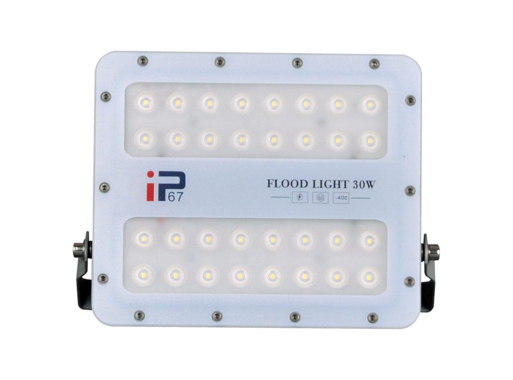 IP67 LED Flood Light 30W [Rainproof] Front View