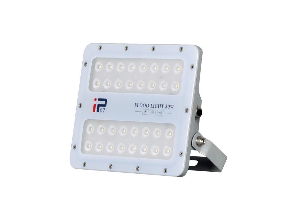 IP67 LED Flood Light 30W [Rainproof] Side View