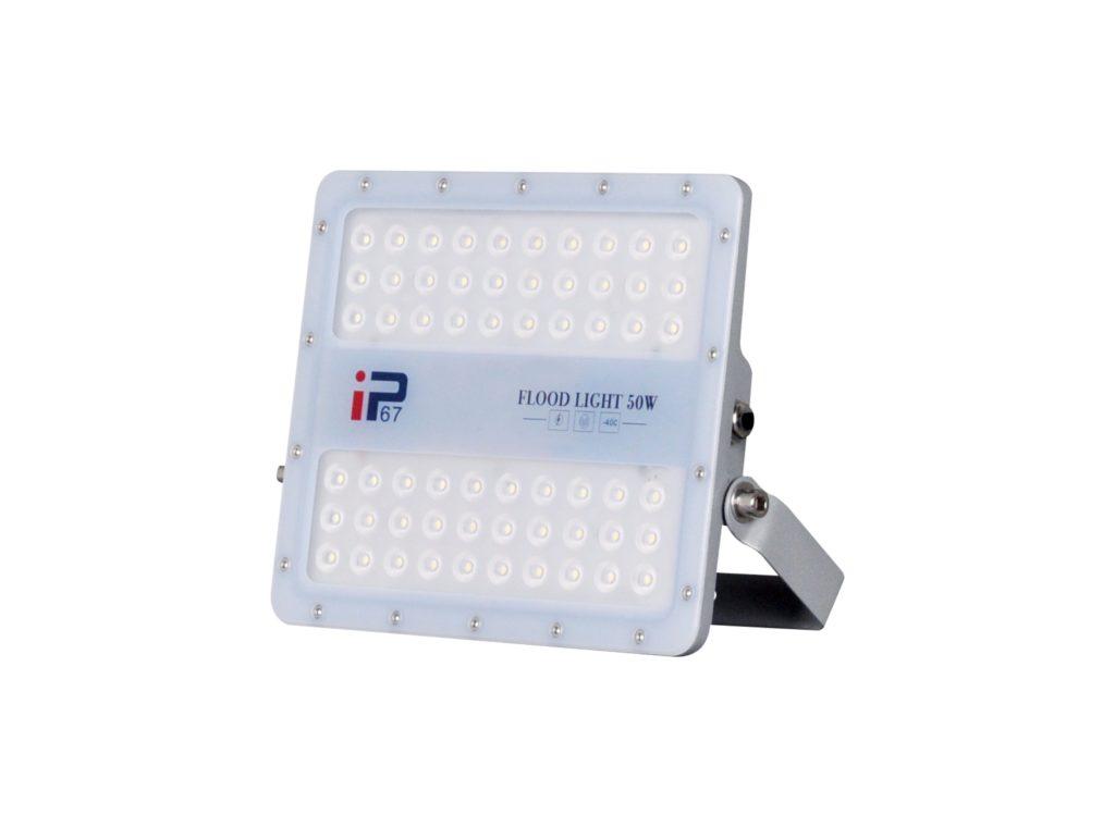 IP67 LED Flood Light 50W [Rainproof] Side View