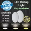 Long-Lasting LED Ceiling Light 24W 36W