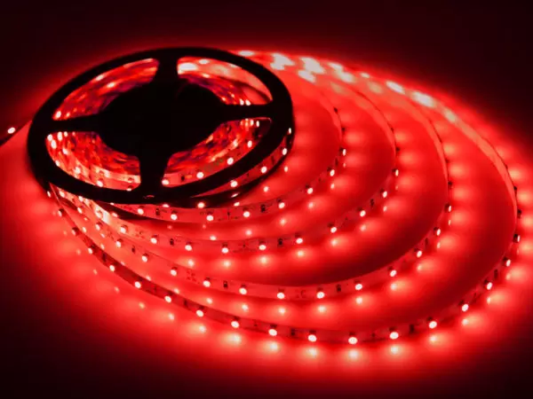 Long-Lasting LED Strip Light 5m Colour Red