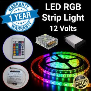 Remote Controlled RGB LED Strip Light 5m