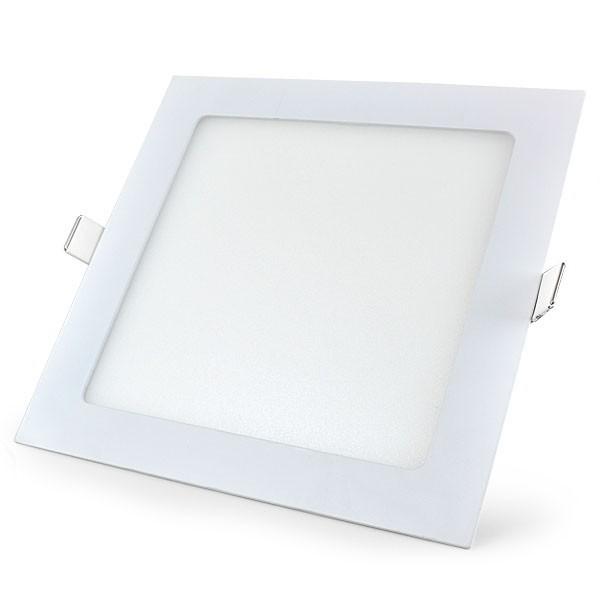 Slim and Elegant LED Panel Light, LED Ceiling Light 24W Square (Recessed)