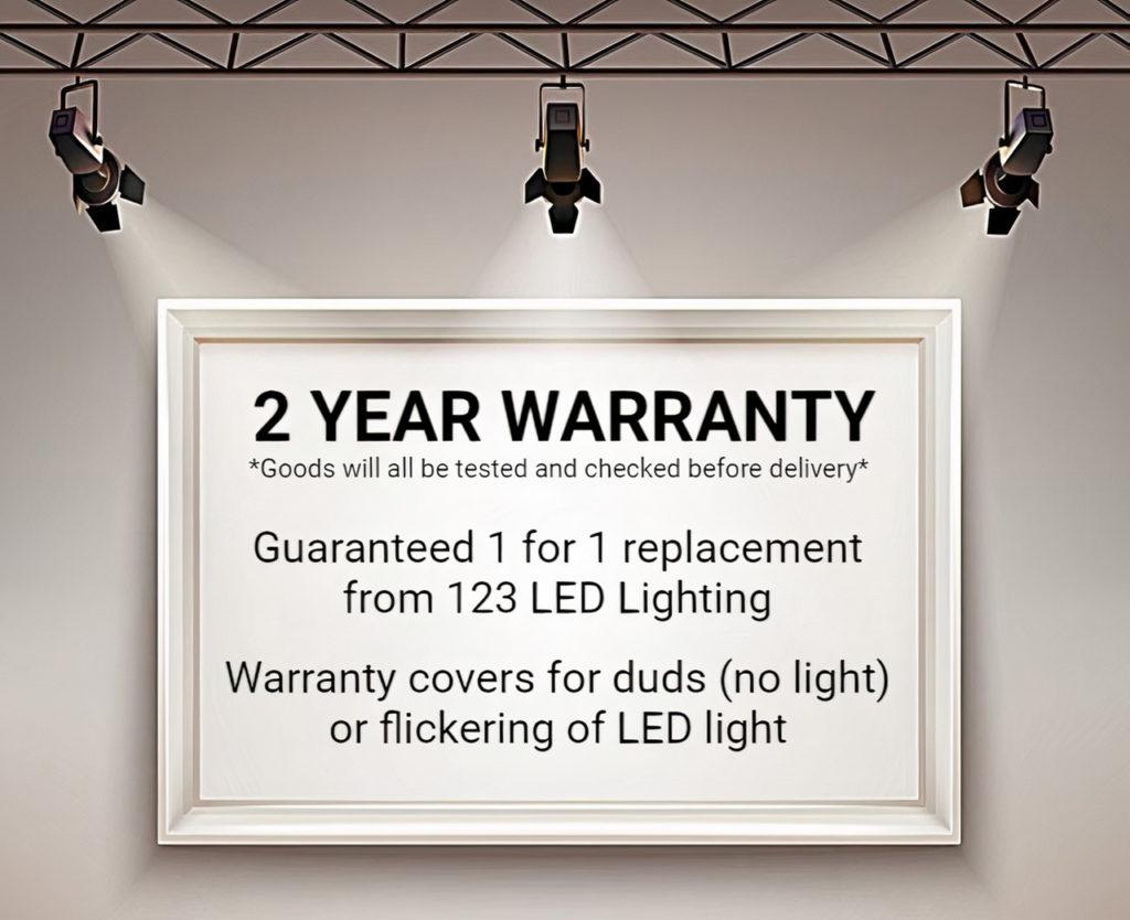 Square LED Panel Light, Square LED Ceiling Light, (Recessed) Warranty