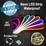 LED Neon Strip Light 220V with Controller