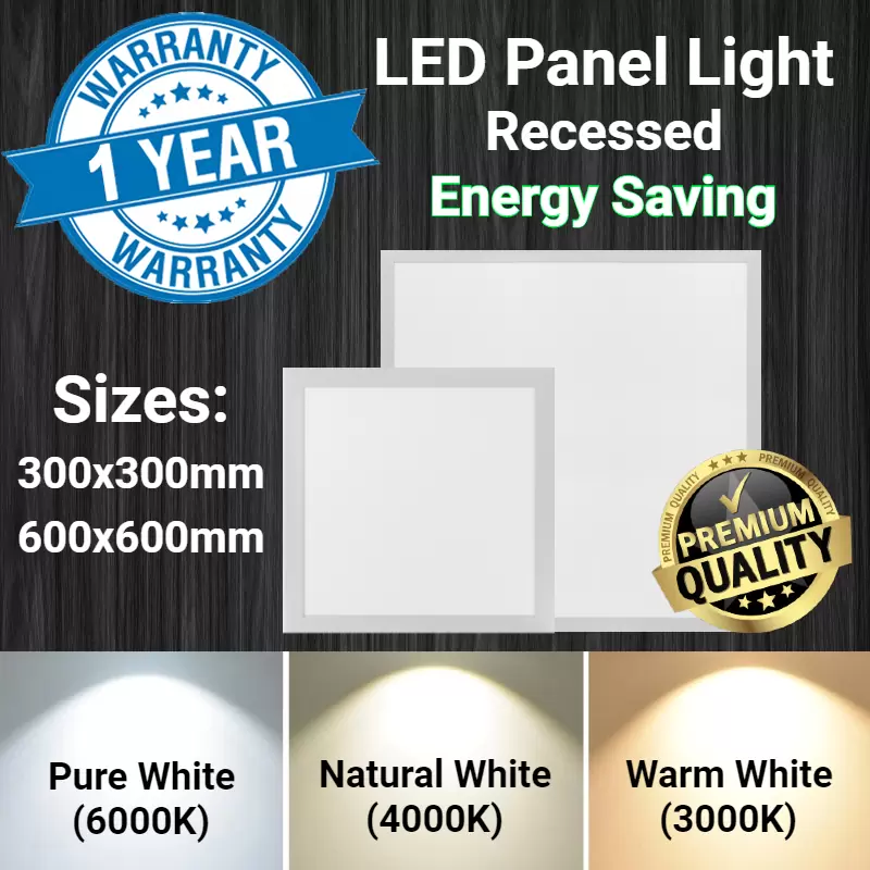 LED Ceiling Light 300x300mm 20W 1