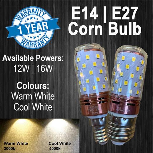 E14 Corn Bulb, E27 Corn Bulb