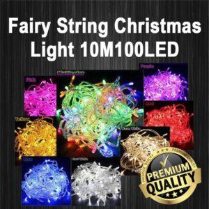 Multicolour Adapter LED Fairy String Christmas Light